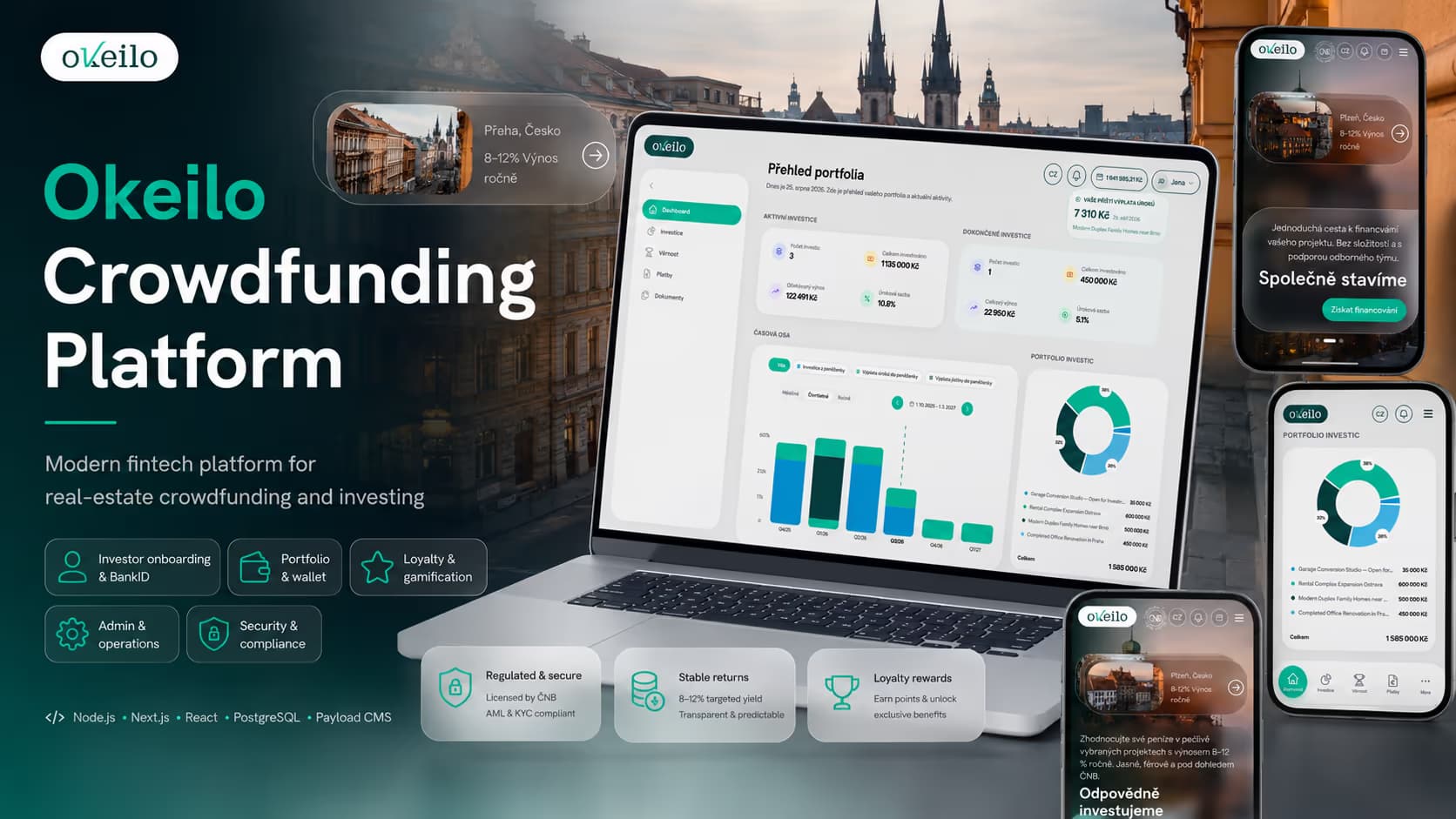 Okeilo website home